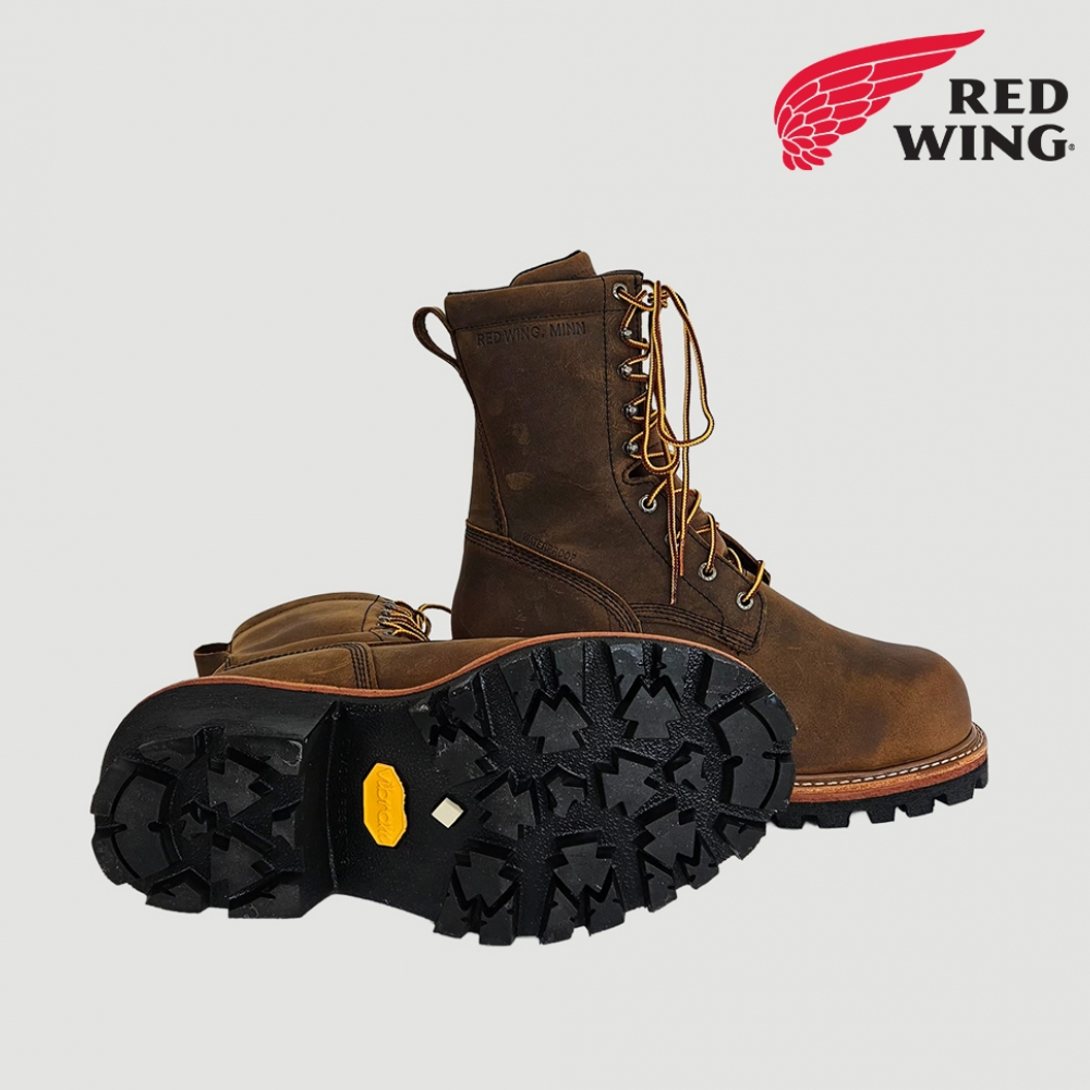 레드윙 9인치 방수.방한 로거맥스 워크 부츠 2219 스틸토우 작업화 안전화