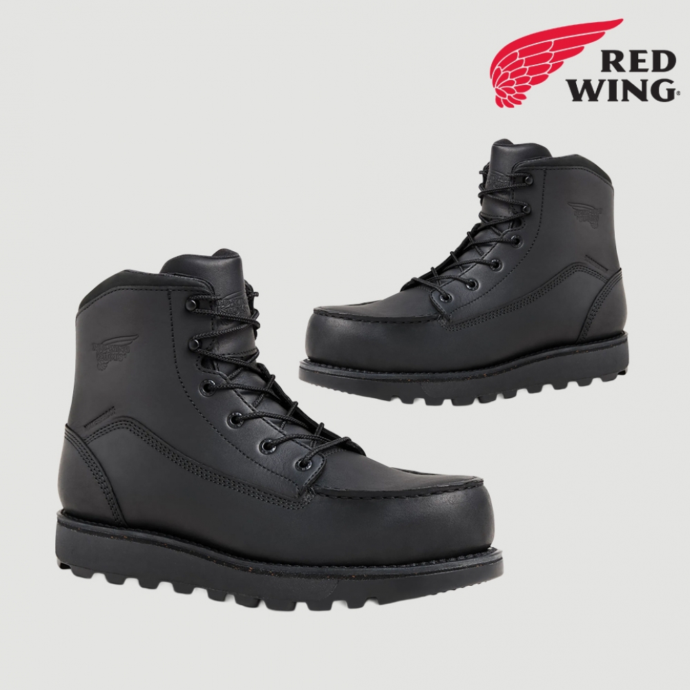 레드윙 6인치 목토 방수 워크 부츠 2447 강화 플라스틱 토우 작업화 안전화