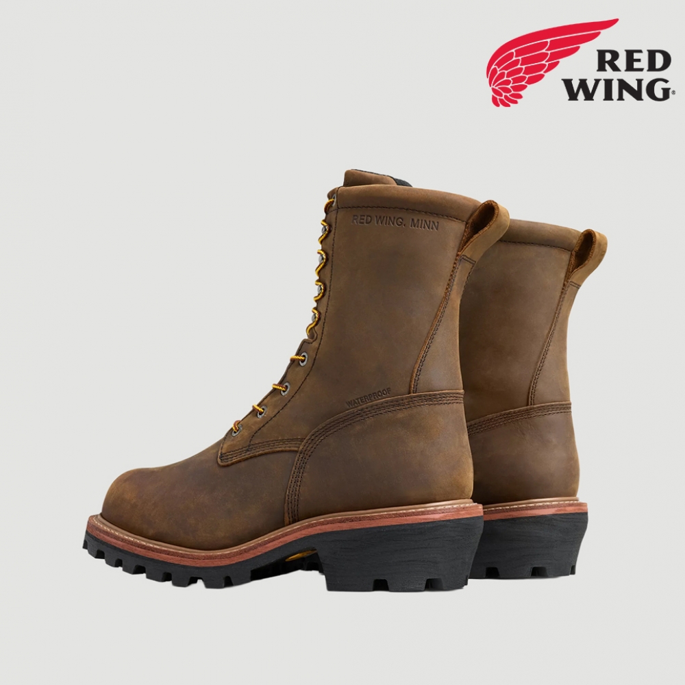 레드윙 9인치 방수.방한 로거맥스 워크 부츠 2219 스틸토우 작업화 안전화