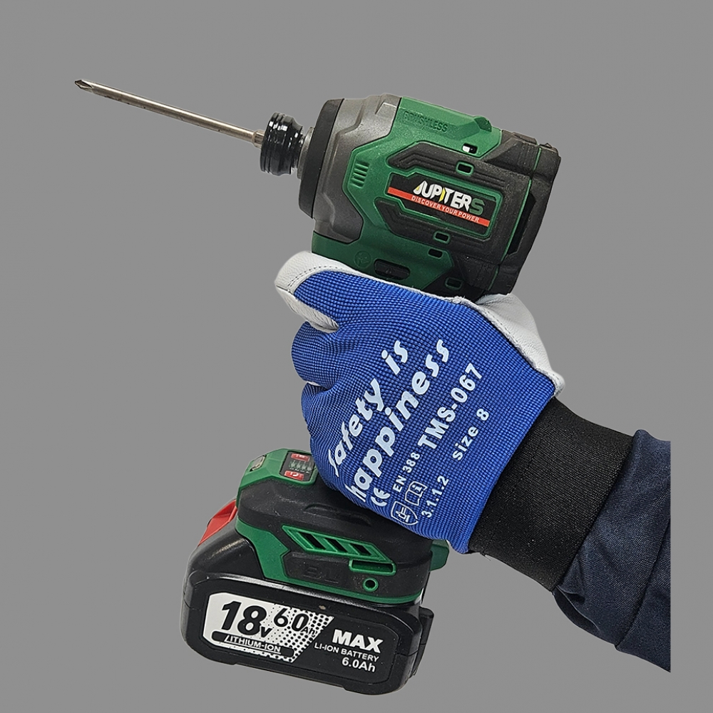 티엠에스 가죽장갑 TMS-067, 염소가죽 안전용 산업용 작업용