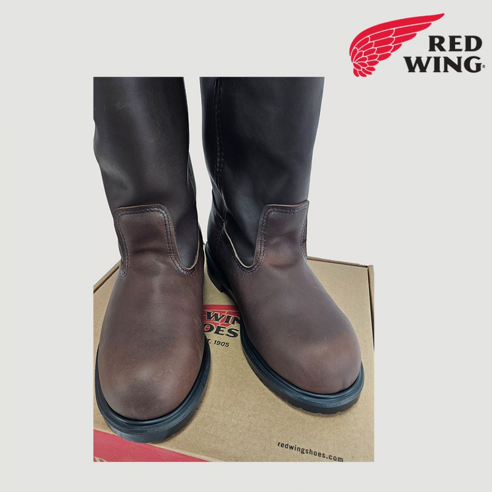 레드윙 11인치 페코스 수퍼솔 방수 워크 부츠 2230 스틸 토우 작업화 안전화