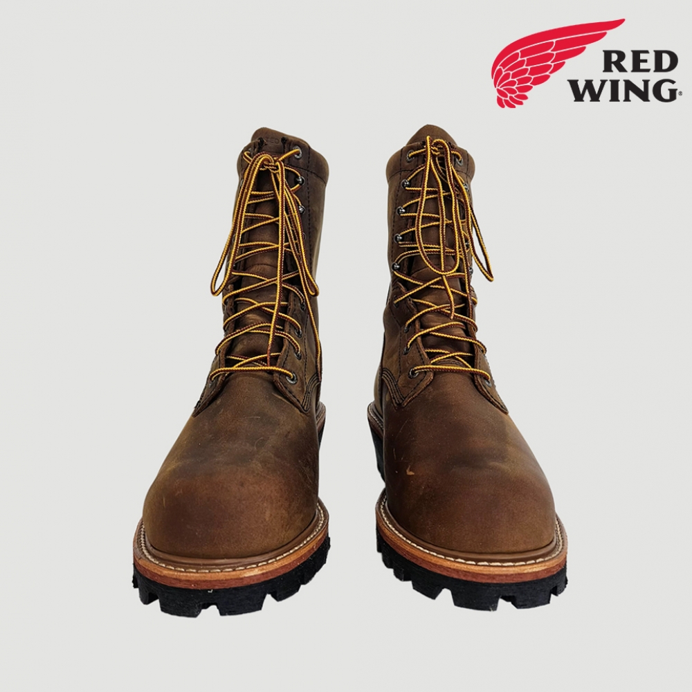 레드윙 9인치 방수.방한 로거맥스 워크 부츠 2219 스틸토우 작업화 안전화