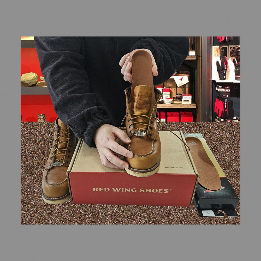 레드윙 깔창 96369 컴포트포스 번트 시에나, 발편한 향균성 기능성 깔창