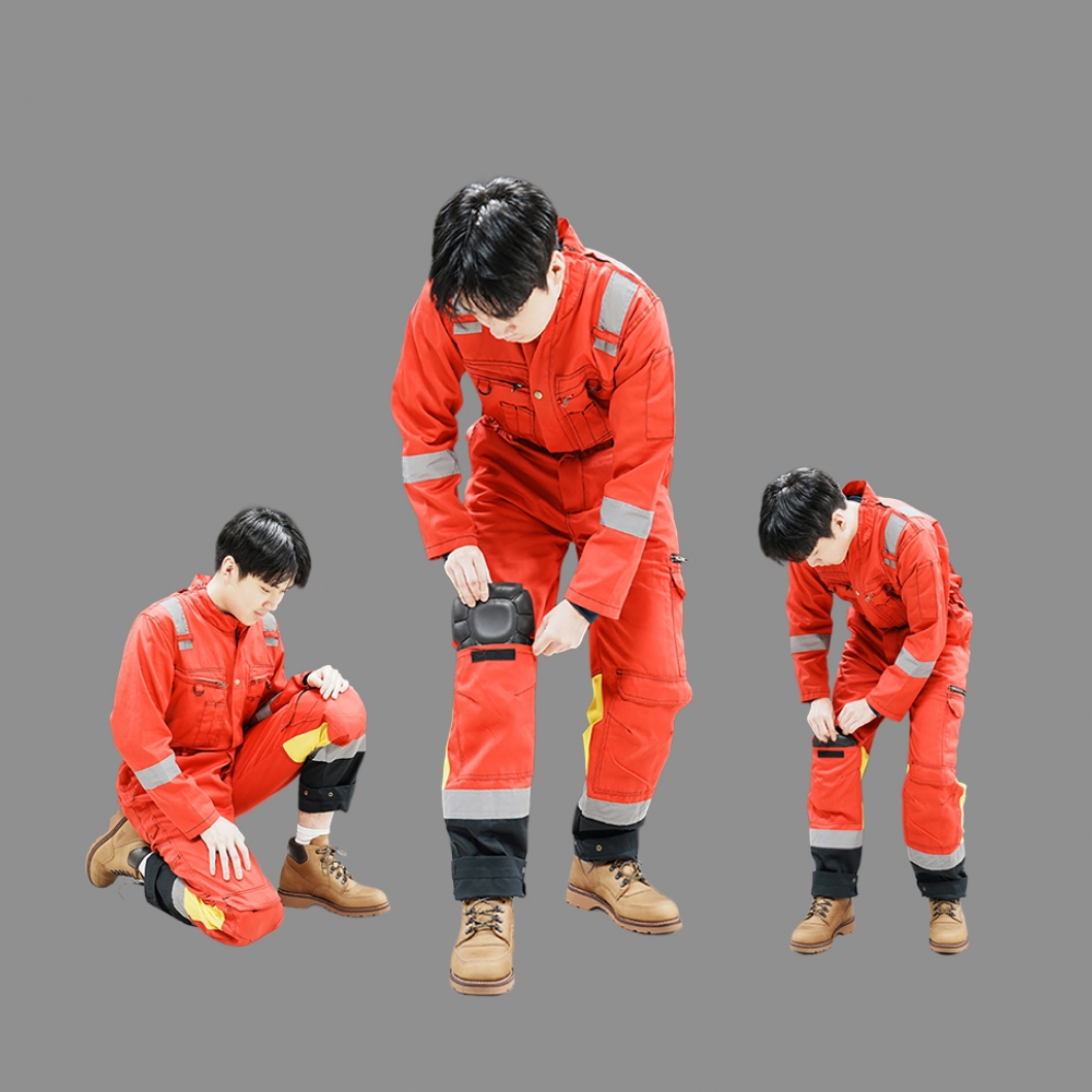 프로맨 이지오프 통풍 특허커버올 SCV-200RK, 커버롤 점프수트 일체형작업복