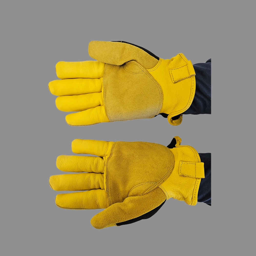 프로맨 방한,방수 사슴가죽장갑 PM-8065 산업용 작업용 등산 캠핑 바이크