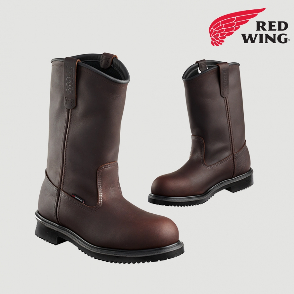 레드윙 11인치 페코스 수퍼솔 방수 워크 부츠 2230 스틸 토우 작업화 안전화